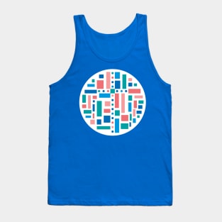 Stained Glass Window Circles 22 Tank Top